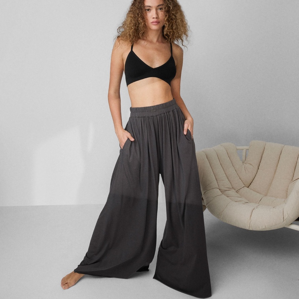 Lunya Organic Pima Wide Leg Pant